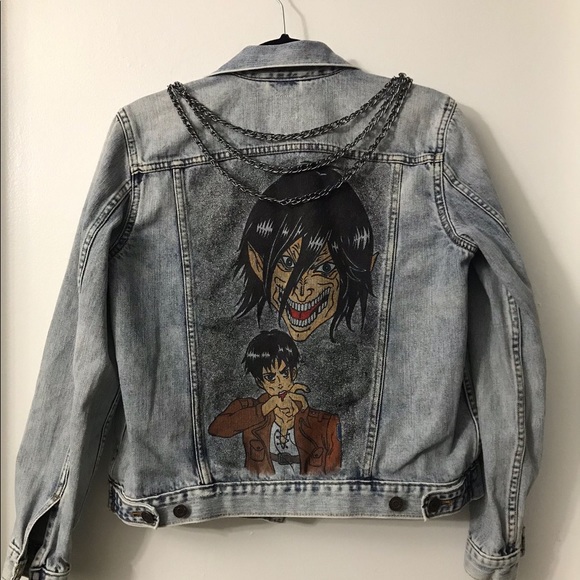 GAP Jackets & Blazers - ✨Customized AOT Denim Jacket✨